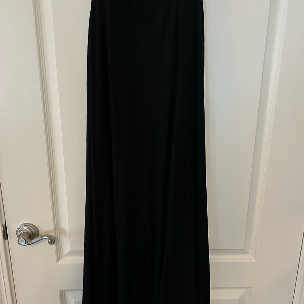 Elegant Black Maxi Skirt